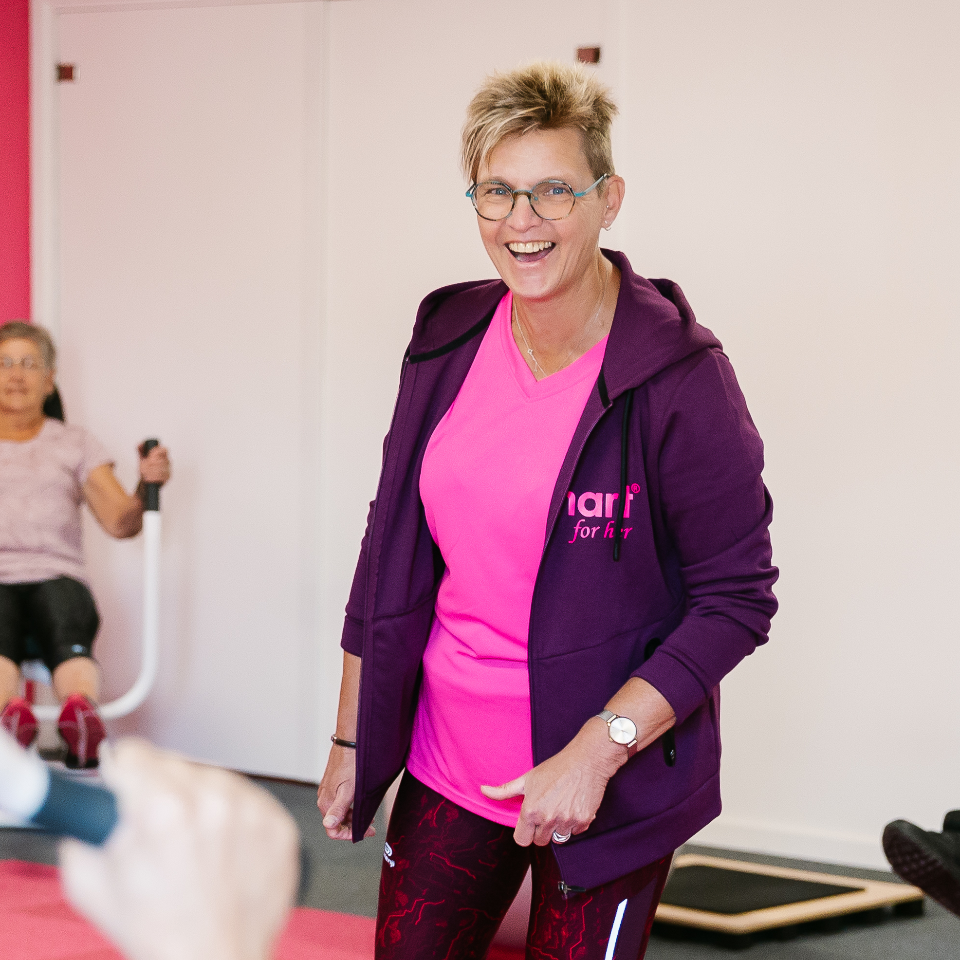 Jacqueline, trainster en coach bij hart for her Didam, sportschool voor vrouwen